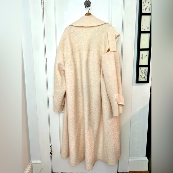 Oversized Asymmetrical Coat - Picture 2 of 6